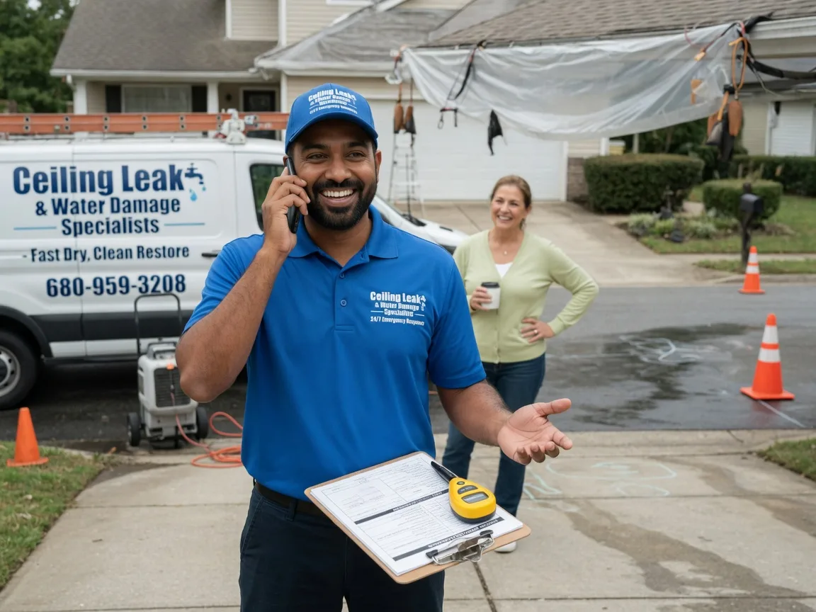 Ceiling Leak Cleanup West Berlin, NJ FAQs